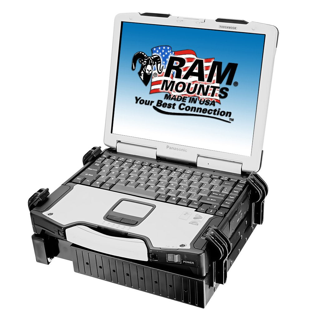 RAM Laptop Tray w computer