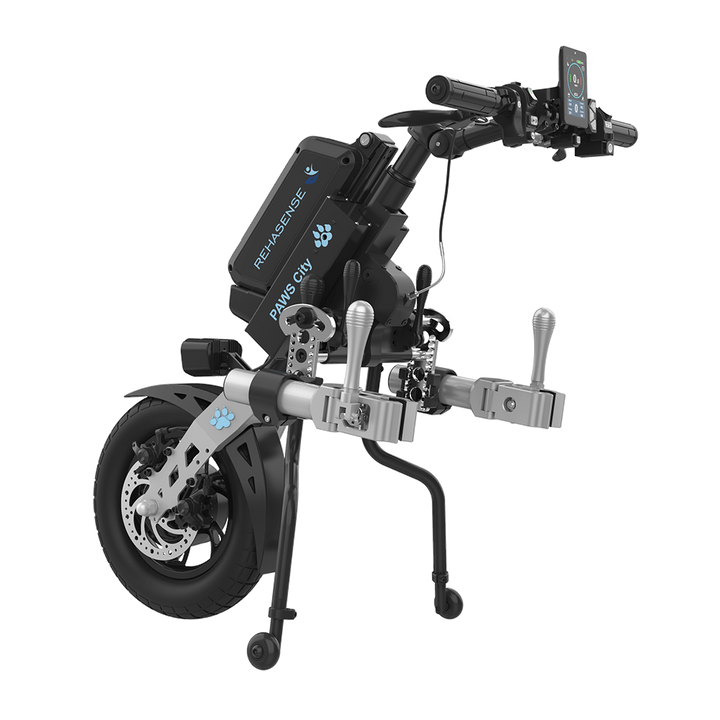 REHASENSE PAWS CITY 14" Wheelchair Power Assist, Manual Clamp & Lift
