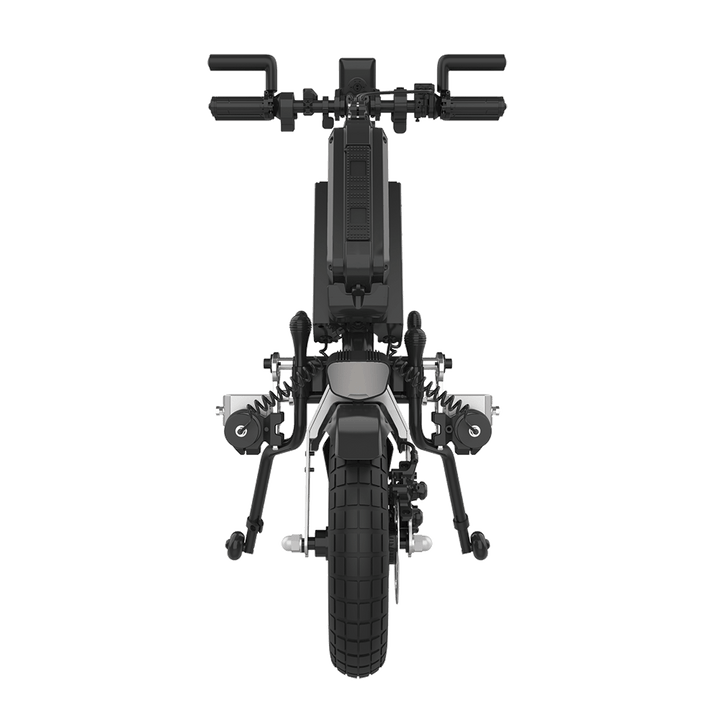 REHASENSE PAWS CITY 14" "Quad/Tetra" Wheelchair Power Assist, Quad Handles & Automatic Clamps/Lift,