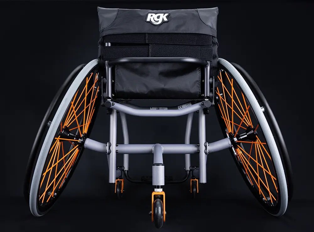 RGK Matchpoint Tennis Wheelchair - Rear View