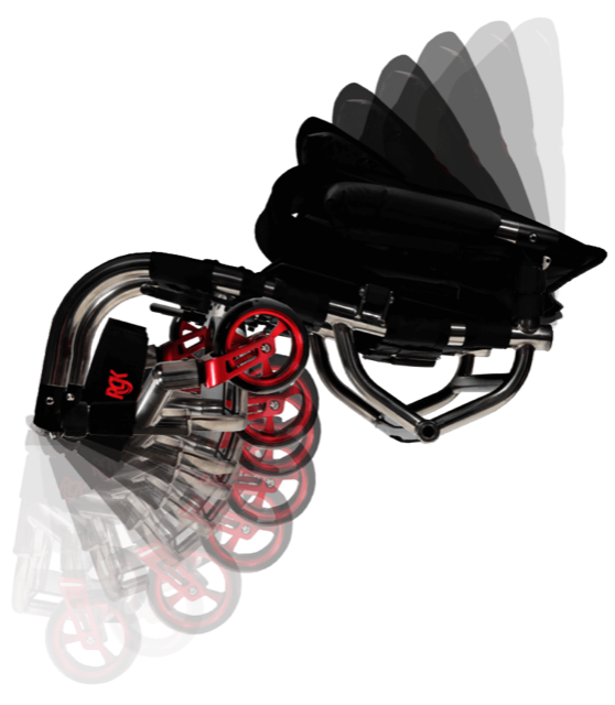 RGK Octane FX Folding Rigid Wheelchair