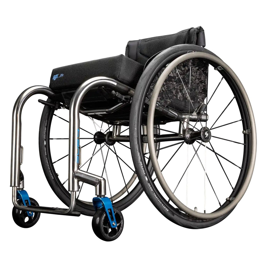 RGK Octane Sub4 Wheelchair - LIGHTEST TITANIUM CHAIR! – How iRoll