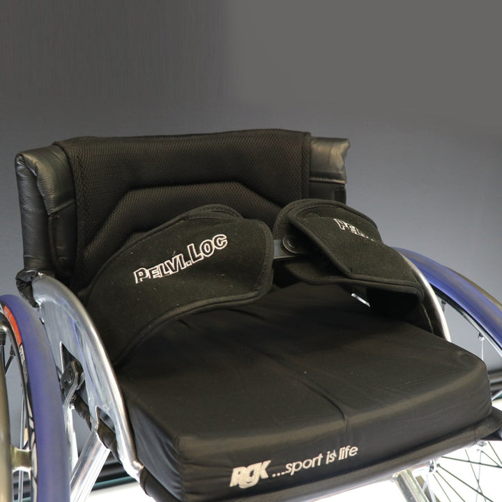 RGK Pelvi Loc 3DA Ratchet Strap - on chair