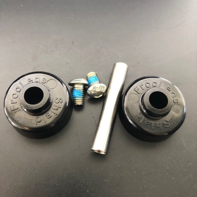 RGK Tiga Caster Hardware Kit w Frog Legs Cap - Parts Included