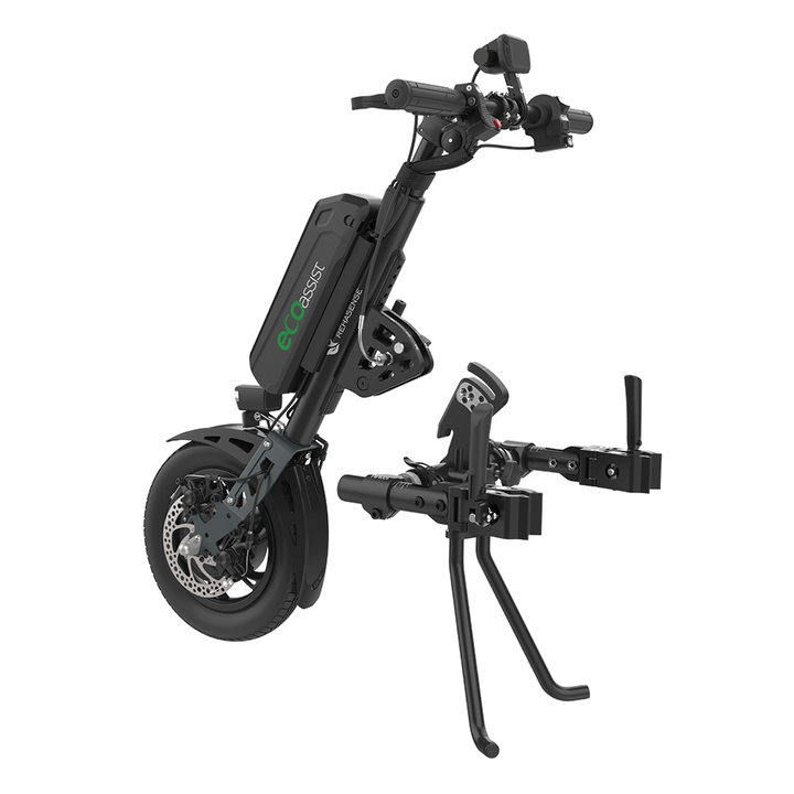 REHASENSE ECO ASSIST 12" Wheelchair Power Assist, Manual Clamp & Lift