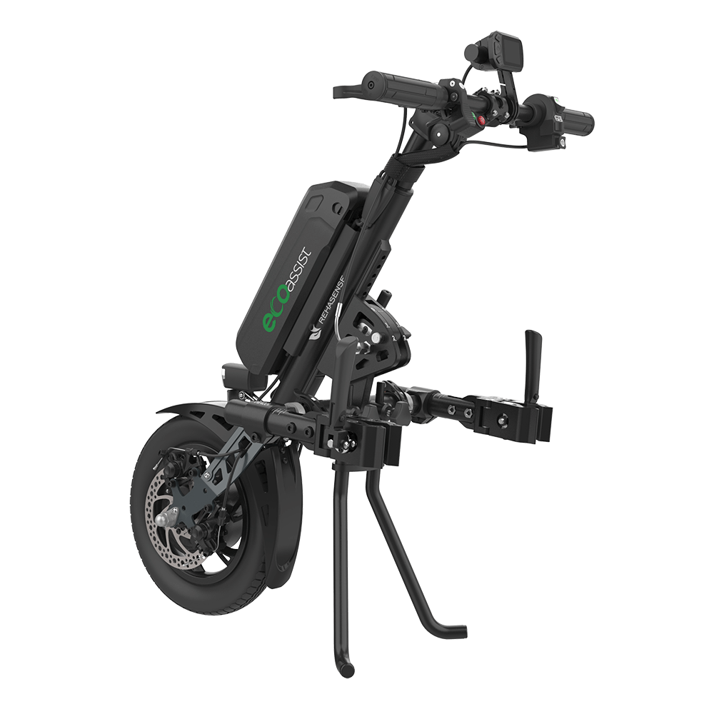 REHASENSE ECO ASSIST 12" Wheelchair Power Assist, Manual Clamp & Lift