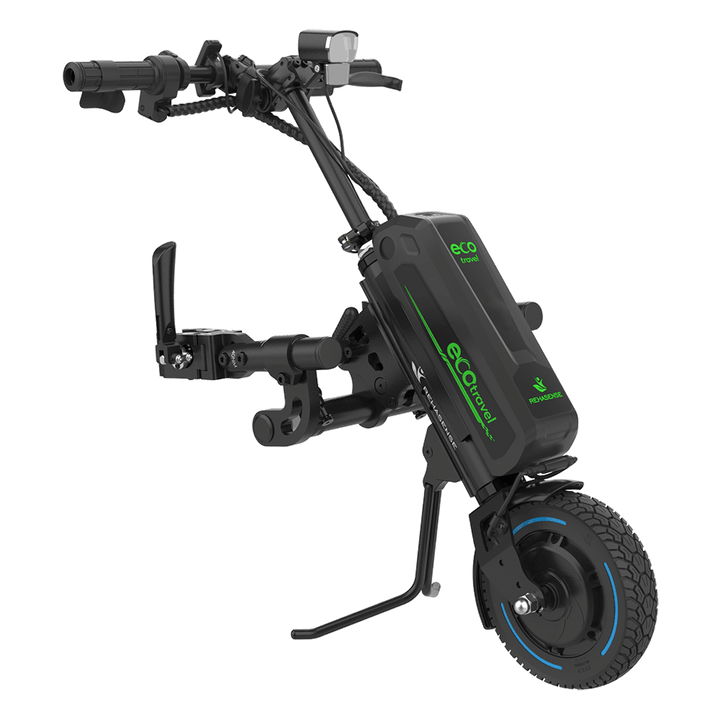 REHASENSE ECO TRAVEL BX 8" Wheelchair Power Assist, Black