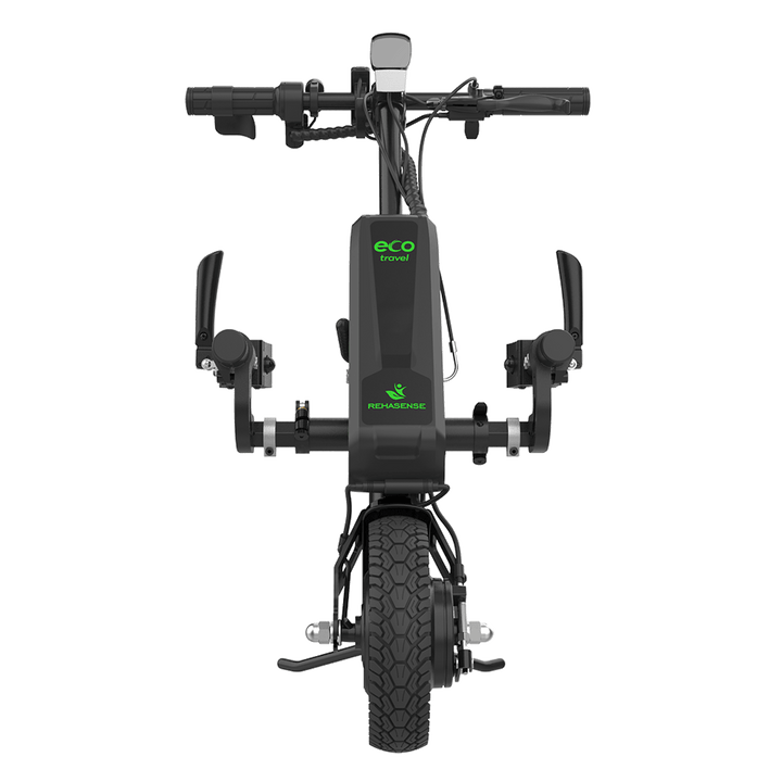 REHASENSE ECO TRAVEL BX 8" Wheelchair Power Assist, Black