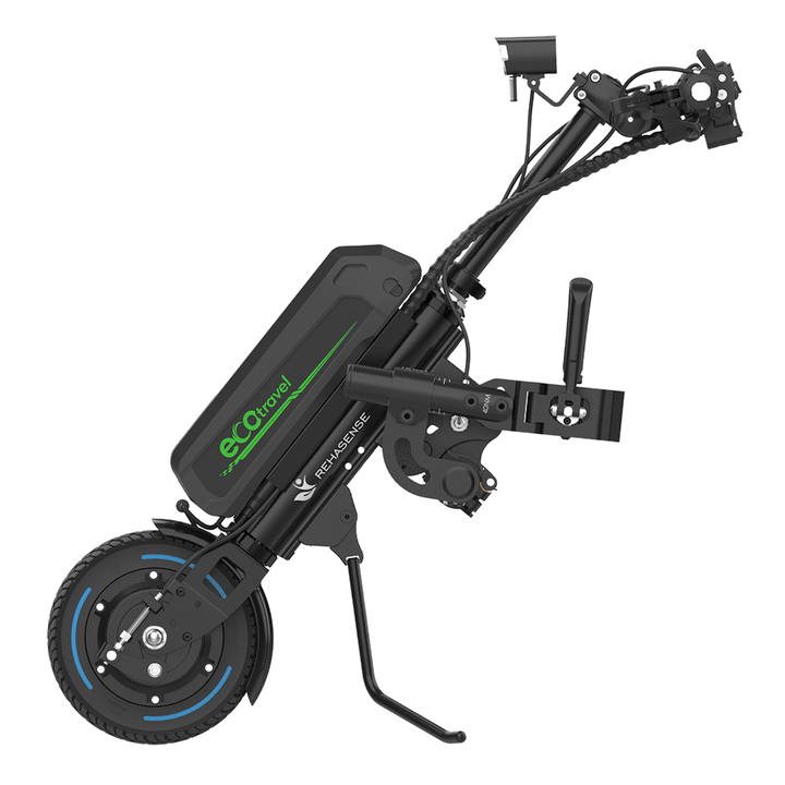 REHASENSE ECO TRAVEL BX 8" Wheelchair Power Assist, Black