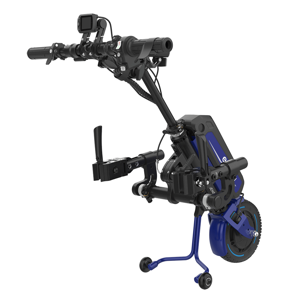 REHASENSE ECO TRAVEL LX 8" Wheelchair Power Assist w/ FREE Travel Case, Choose Color