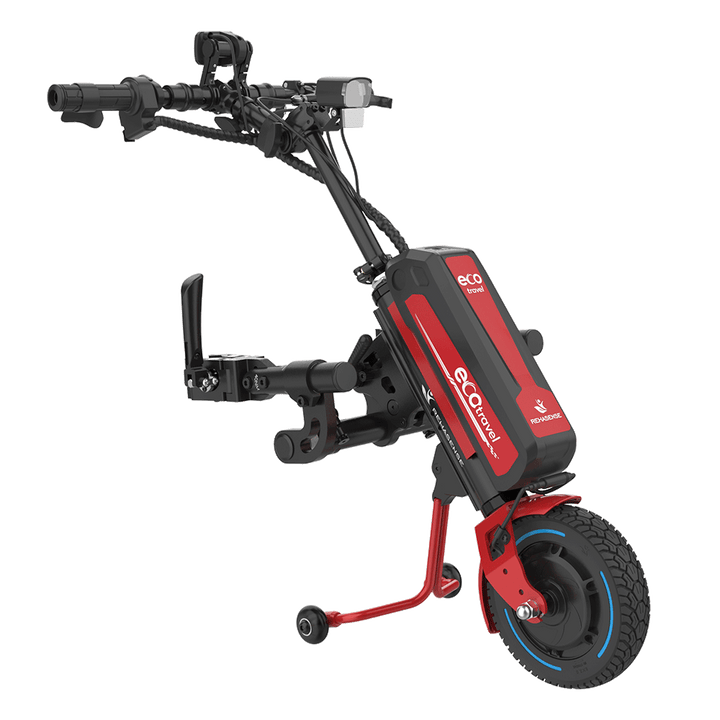 REHASENSE ECO TRAVEL LX 8" Wheelchair Power Assist w/ FREE Travel Case, Choose Color