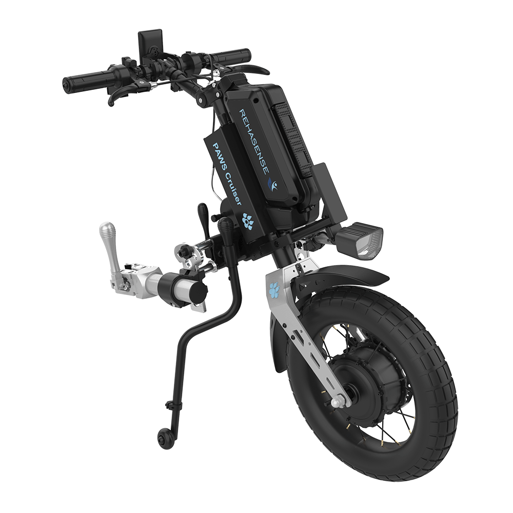 REHASENSE PAWS CRUISER 16" Wheelchair Power Assist, Manual Clamp & Lift