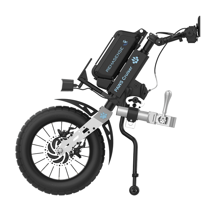 REHASENSE PAWS CRUISER 16" Wheelchair Power Assist, Manual Clamp & Lift