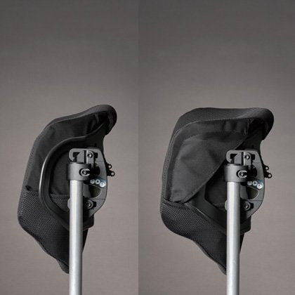 Ride Java Back Support for wheelchairs, regular and deep contour
