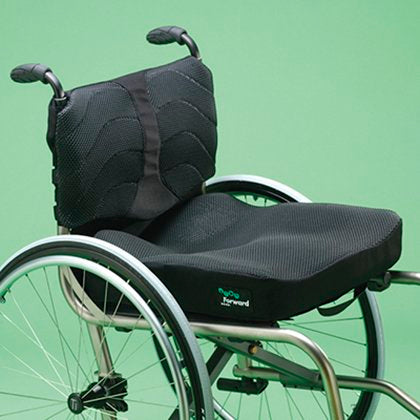 Ride Forward Cushion for wheelchairs - with Ride Corbac Back Sup