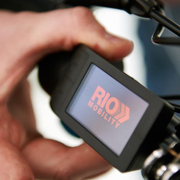 Rio Mobility FireFly - LCD Screen