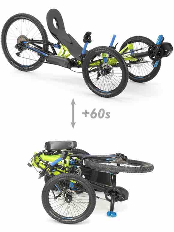 Scorpion fs 26 Enduro foldable off-road trike