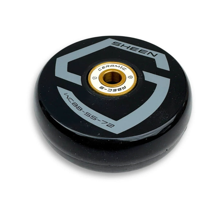 Sheen Parasport 72mm Basketball Caster, Black - angle view