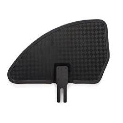TiLite carbon fibre removable side guard on rigid wheelchair