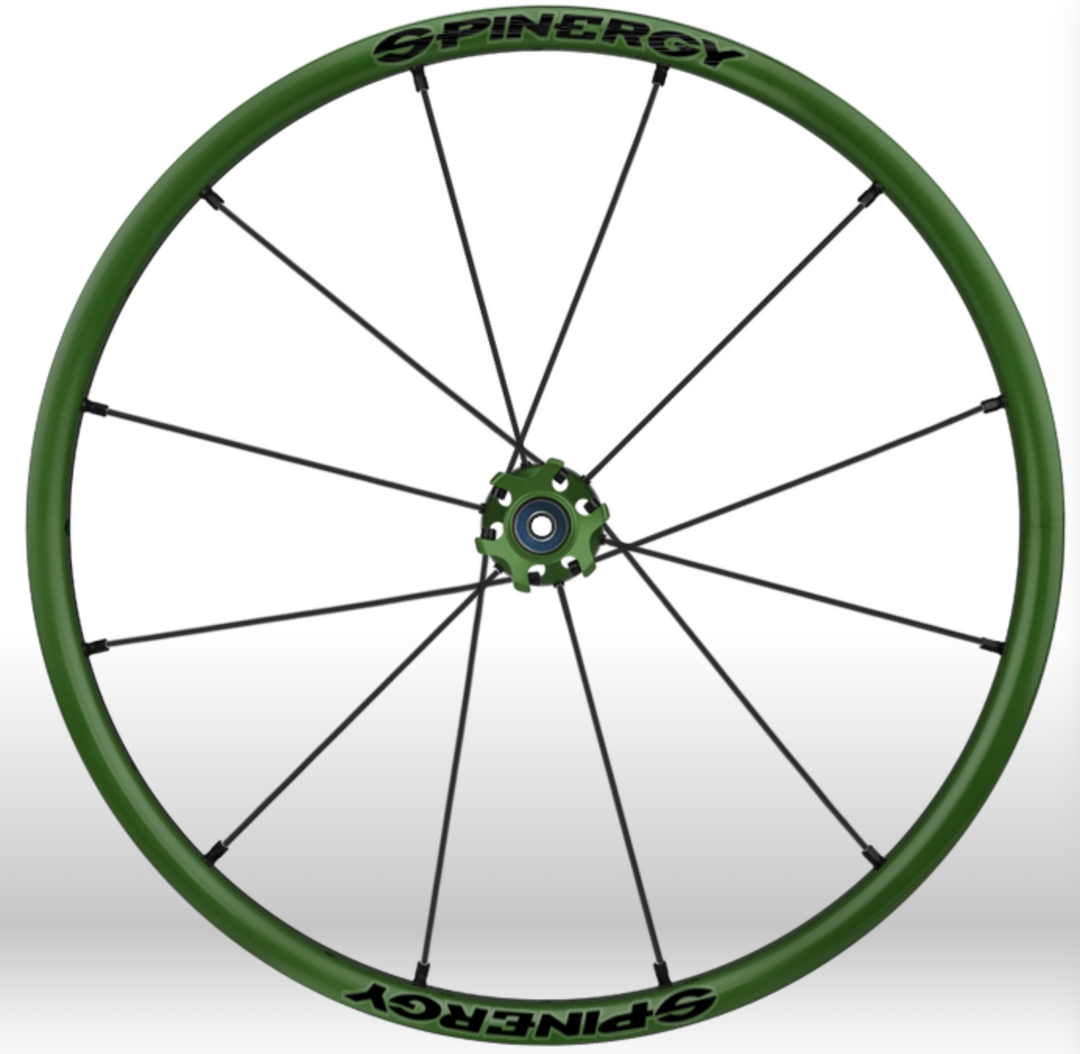 Spinergy XLX Anodized Wheels - Green
