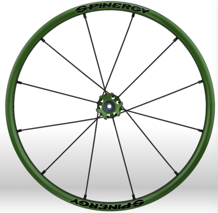 Spinergy XLX Anodized Wheels - Green