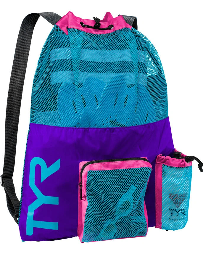 TYR 40L Mesh Mummy -Purple:Blue