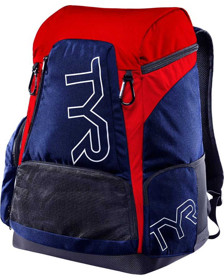 TYR Alliance 45L Backpack - Navy:Red