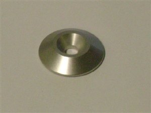 TiLite Single-Sided Fork Endcap, Silver