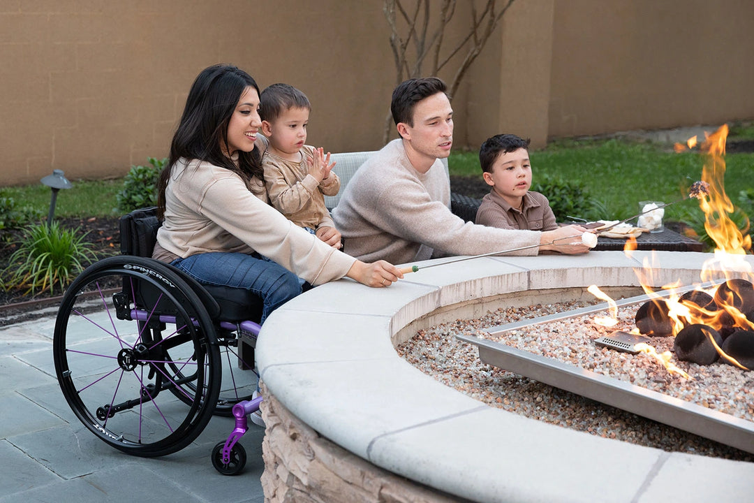 TiLite Z Aluminum Wheelchair - User Family