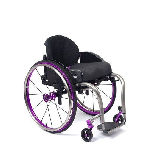 TiLite ZRA WHEELCHAIR - angle view
