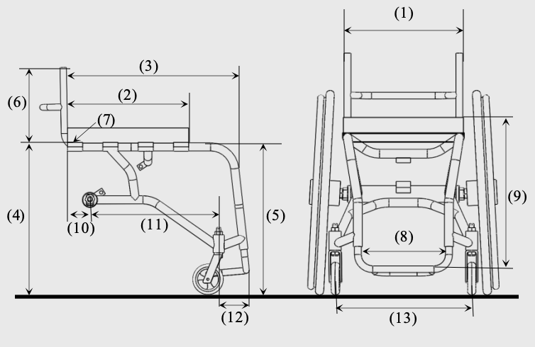 Per4Max "SHOCKWAVE" Suspension Aluminum Everyday Light-Weight Wheelchair