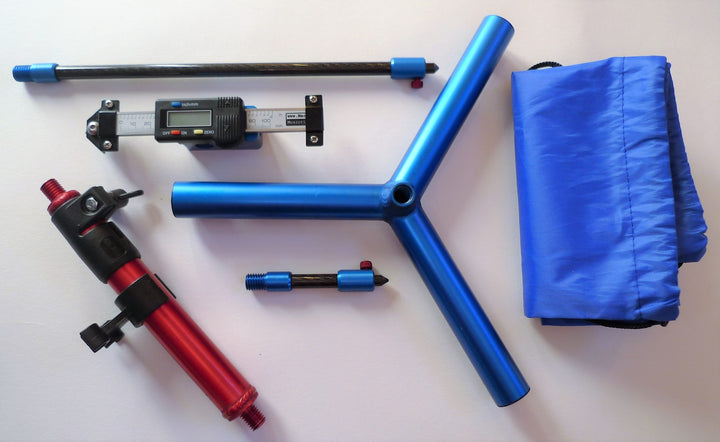 Tracking tool component parts picture