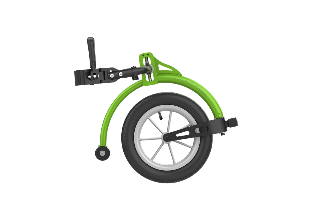Rehasense "Track Wheel" Aluminum Wheelchair Attachment, Choose Color