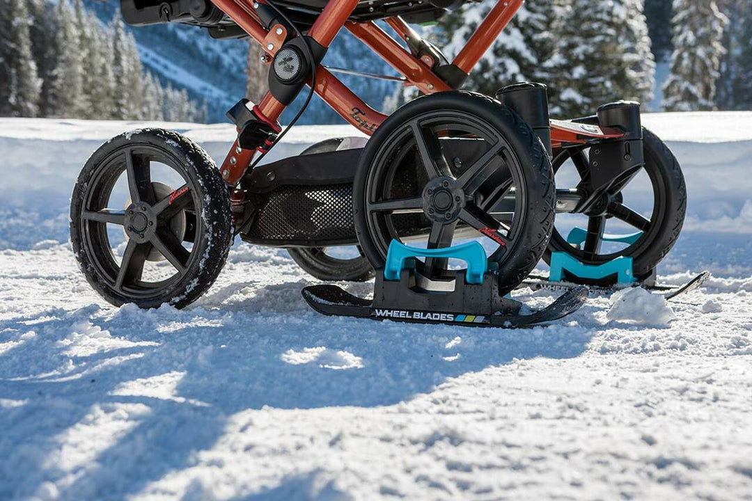 Wheel Blades XL - Stroller sideview