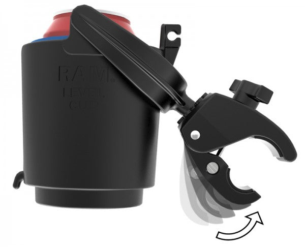 Wheelchair cup holder