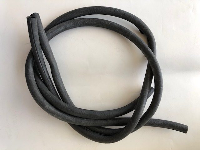 Wheelchair racing pushrim rubber