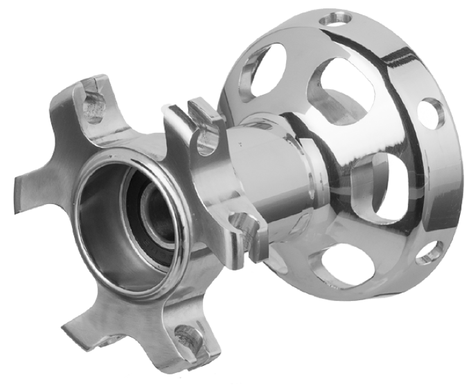 "X-Laced" Hub